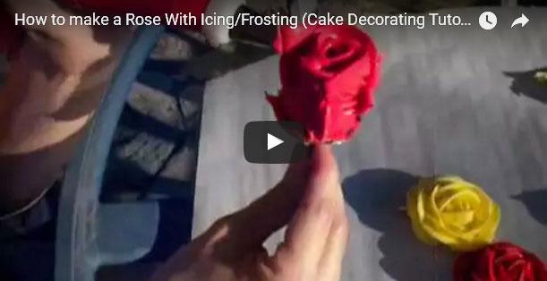 Kako naredimo vrtnice za torto