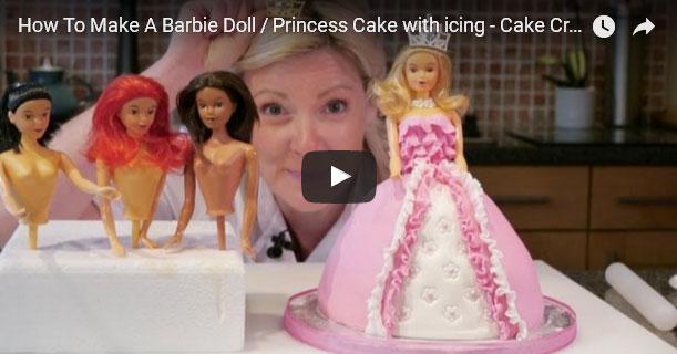 Kako naredimo torto Barbie