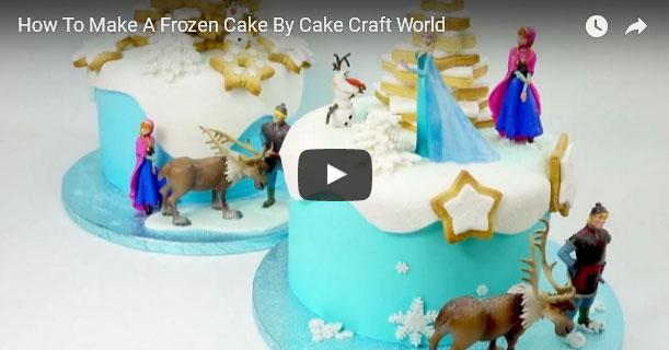 Kako naredimo enostavno Frozen - Ledeno kraljestvo torto